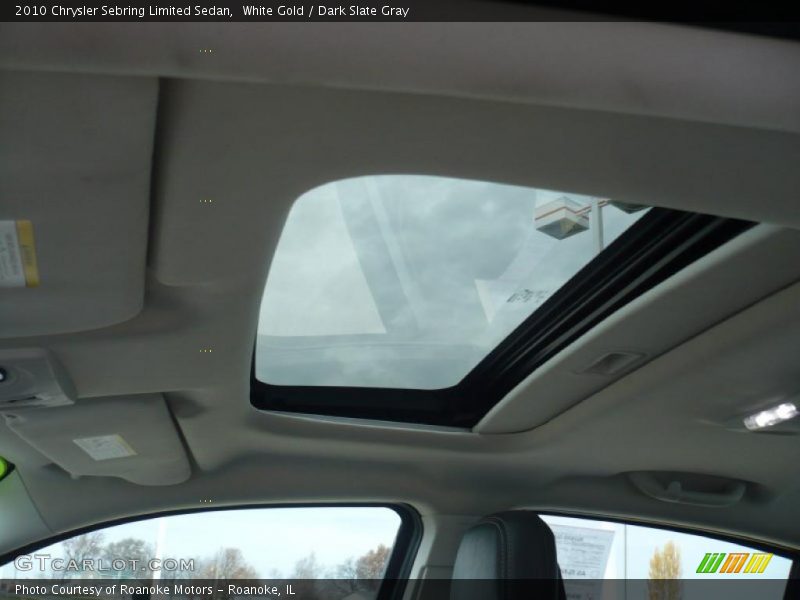 Sunroof of 2010 Sebring Limited Sedan