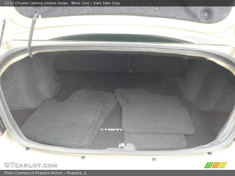  2010 Sebring Limited Sedan Trunk