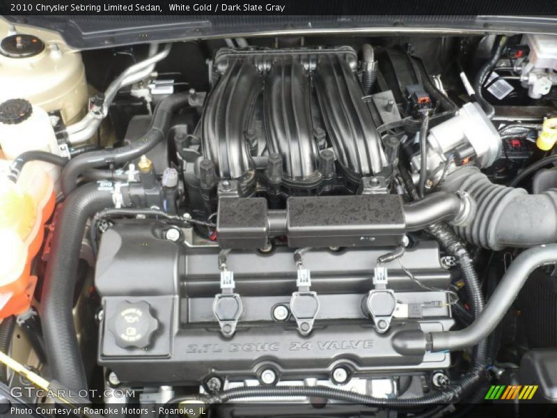  2010 Sebring Limited Sedan Engine - 2.7 Liter Flex-Fuel DOHC 24-Valve V6