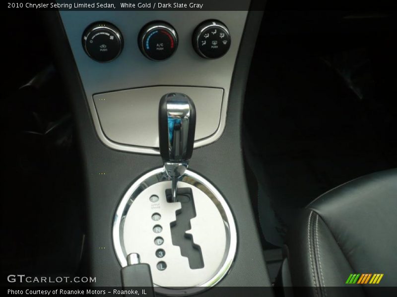  2010 Sebring Limited Sedan 4 Speed Automatic Shifter