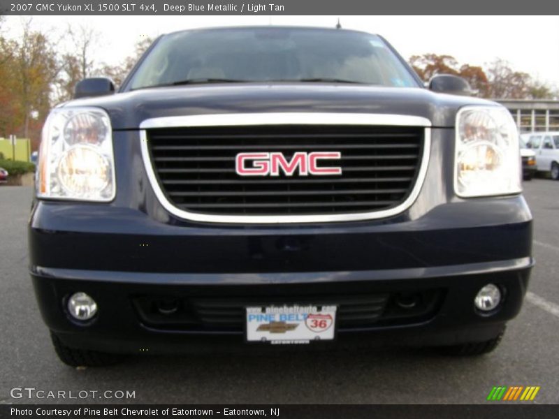 Deep Blue Metallic / Light Tan 2007 GMC Yukon XL 1500 SLT 4x4