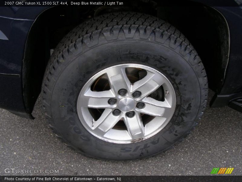 Deep Blue Metallic / Light Tan 2007 GMC Yukon XL 1500 SLT 4x4