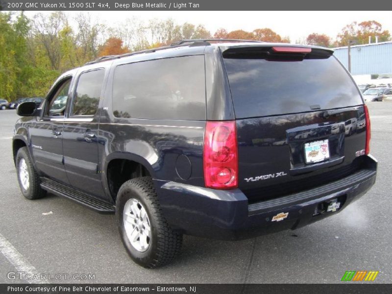 Deep Blue Metallic / Light Tan 2007 GMC Yukon XL 1500 SLT 4x4