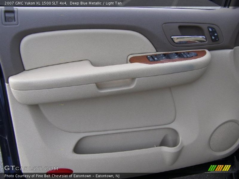 Deep Blue Metallic / Light Tan 2007 GMC Yukon XL 1500 SLT 4x4