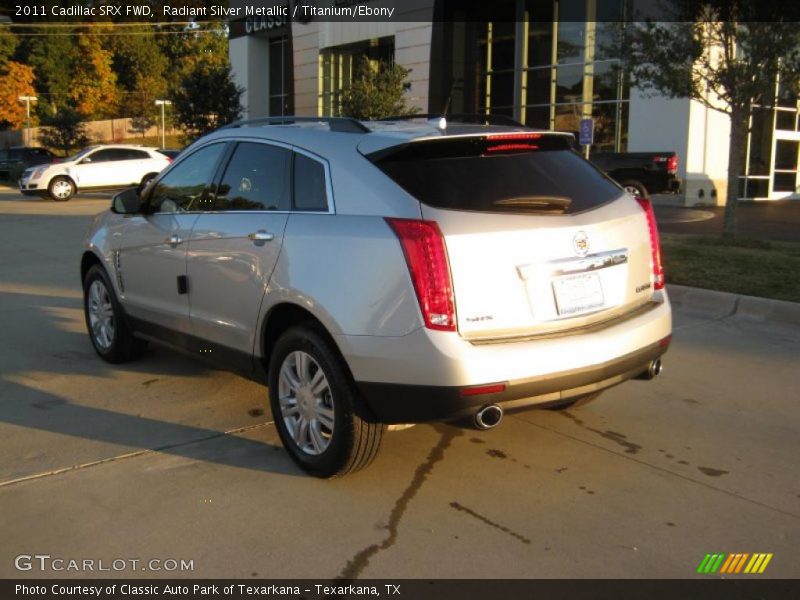 Radiant Silver Metallic / Titanium/Ebony 2011 Cadillac SRX FWD