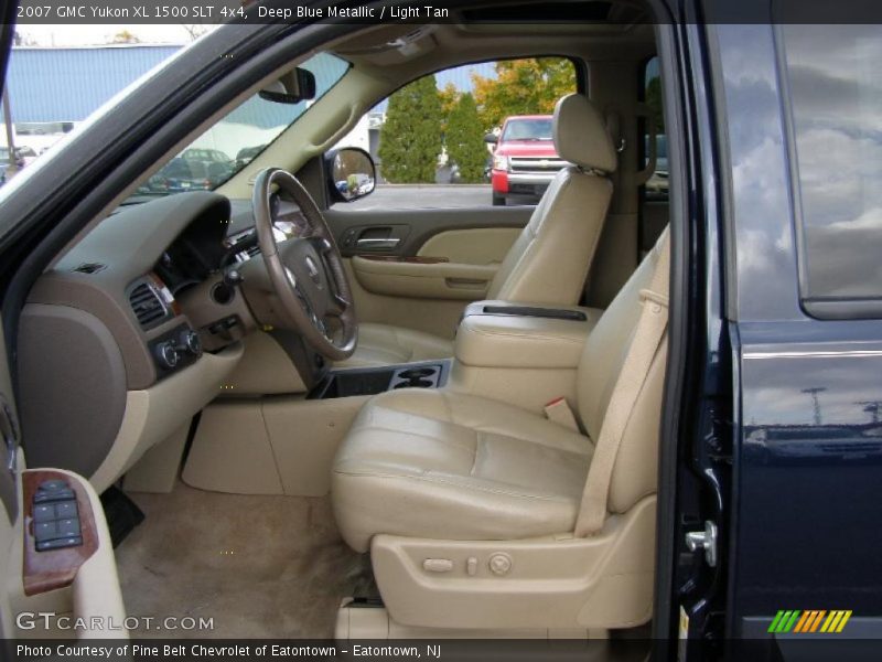 Deep Blue Metallic / Light Tan 2007 GMC Yukon XL 1500 SLT 4x4