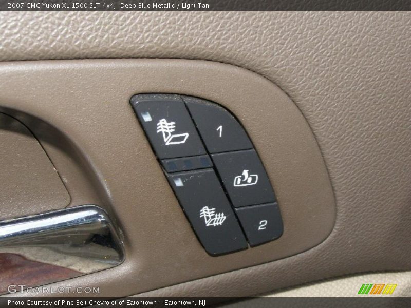 Deep Blue Metallic / Light Tan 2007 GMC Yukon XL 1500 SLT 4x4