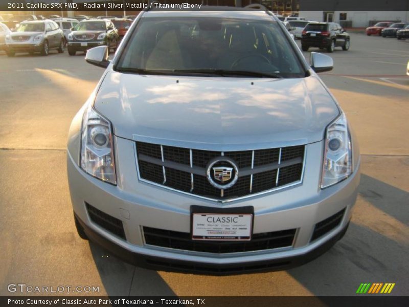 Radiant Silver Metallic / Titanium/Ebony 2011 Cadillac SRX FWD