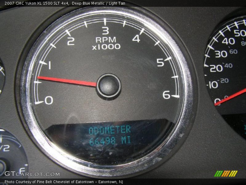 Deep Blue Metallic / Light Tan 2007 GMC Yukon XL 1500 SLT 4x4