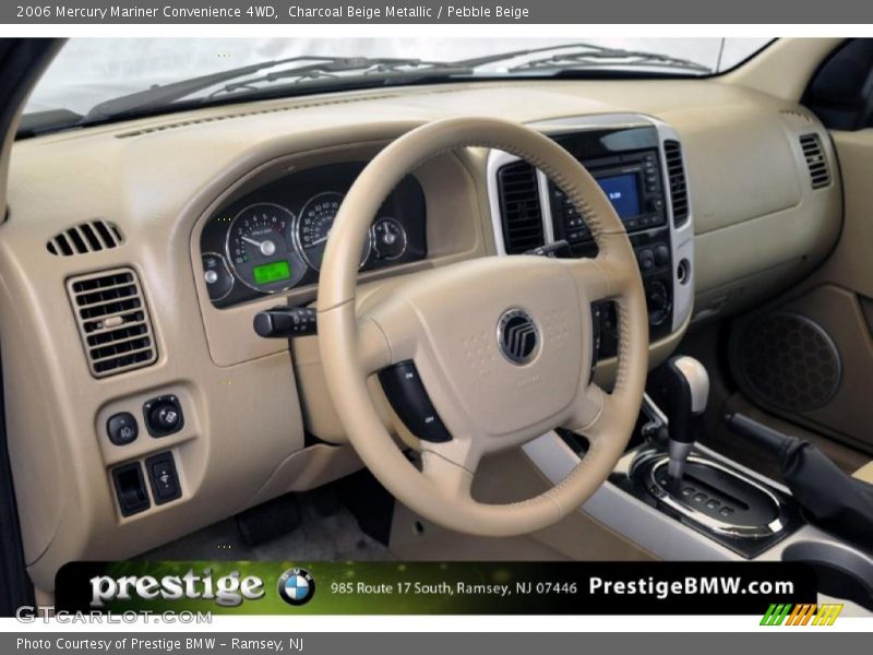Charcoal Beige Metallic / Pebble Beige 2006 Mercury Mariner Convenience 4WD