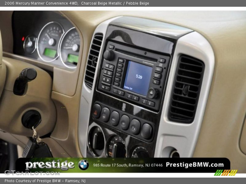 Charcoal Beige Metallic / Pebble Beige 2006 Mercury Mariner Convenience 4WD
