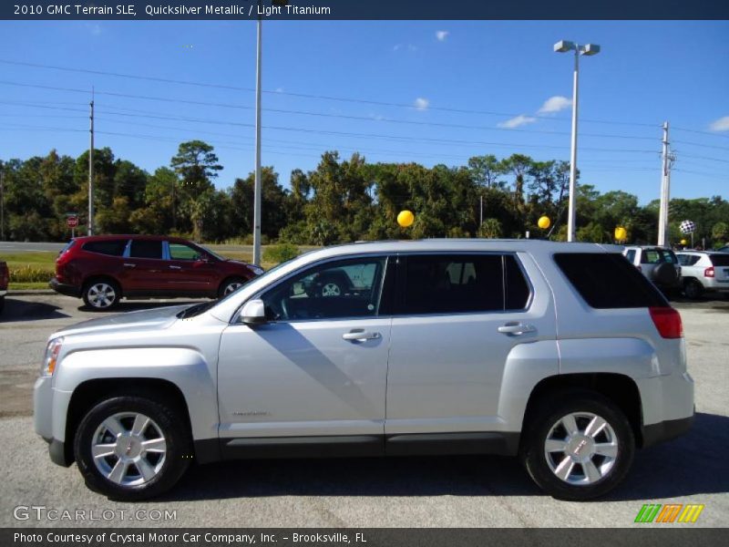Quicksilver Metallic / Light Titanium 2010 GMC Terrain SLE
