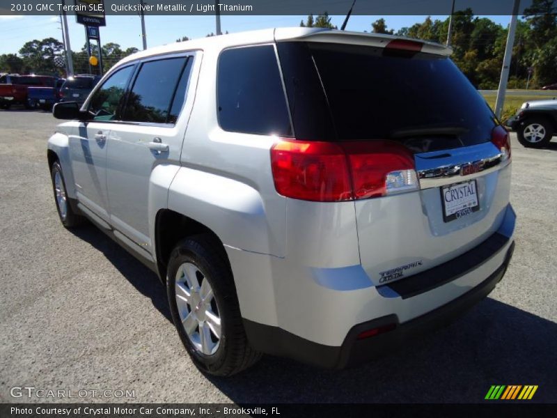 Quicksilver Metallic / Light Titanium 2010 GMC Terrain SLE