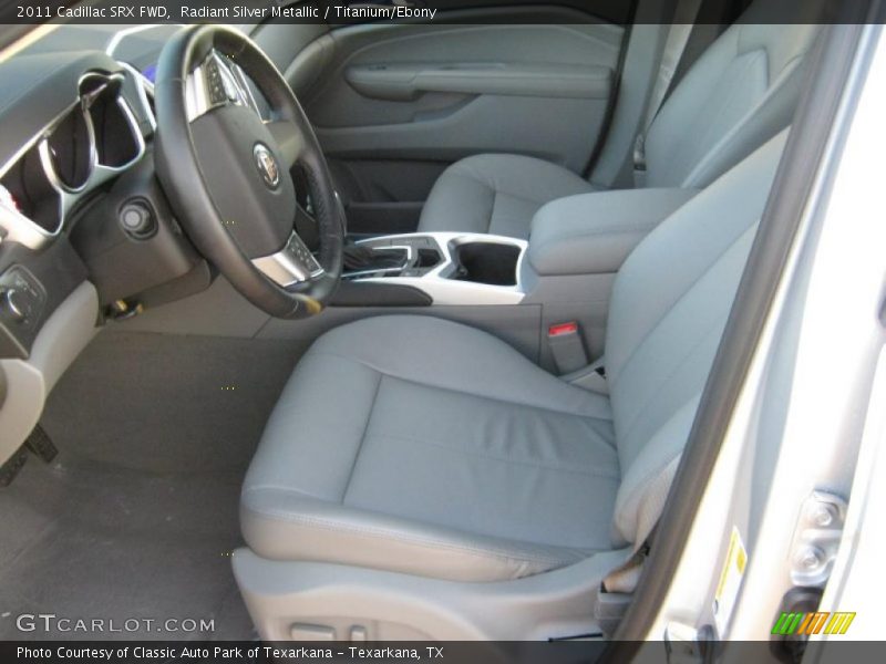 Radiant Silver Metallic / Titanium/Ebony 2011 Cadillac SRX FWD