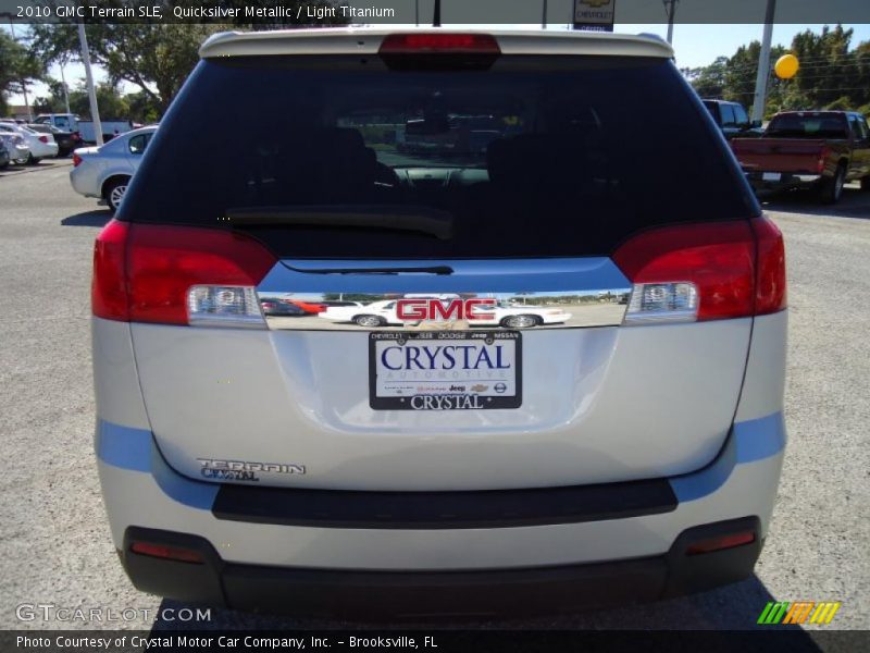 Quicksilver Metallic / Light Titanium 2010 GMC Terrain SLE