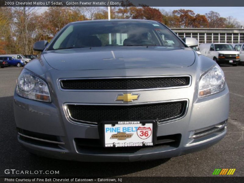 Golden Pewter Metallic / Ebony 2009 Chevrolet Malibu LT Sedan