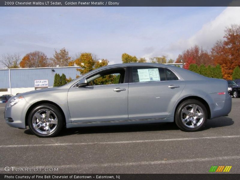 Golden Pewter Metallic / Ebony 2009 Chevrolet Malibu LT Sedan