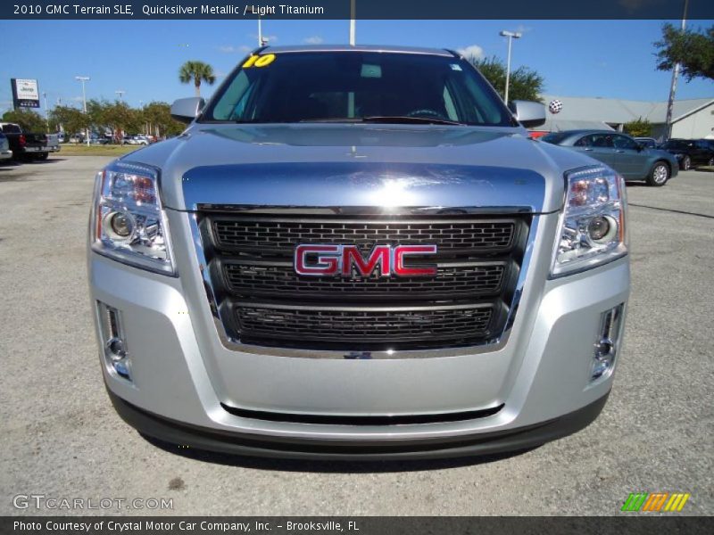 Quicksilver Metallic / Light Titanium 2010 GMC Terrain SLE
