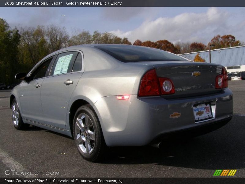 Golden Pewter Metallic / Ebony 2009 Chevrolet Malibu LT Sedan
