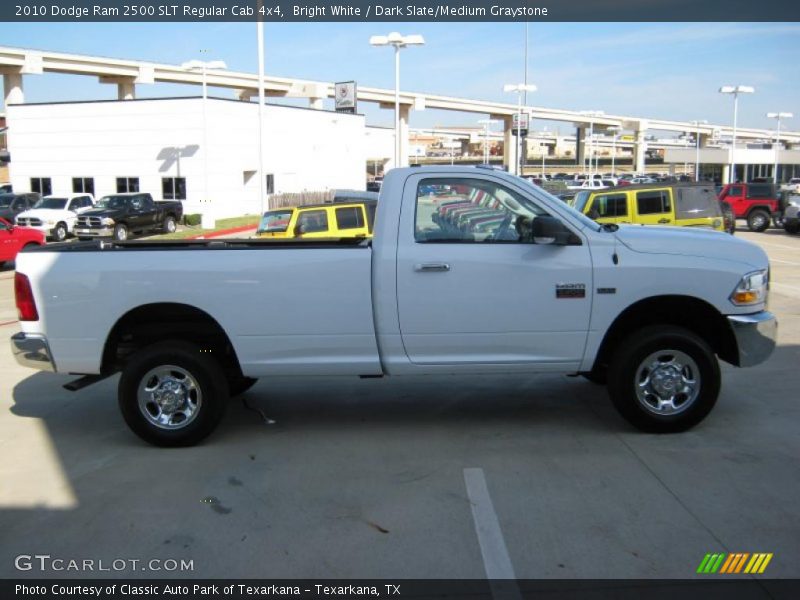 Bright White / Dark Slate/Medium Graystone 2010 Dodge Ram 2500 SLT Regular Cab 4x4