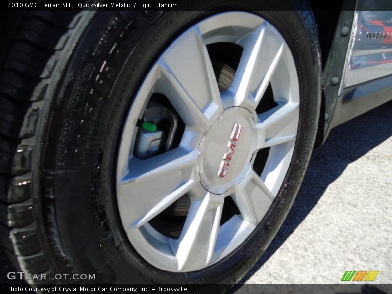 Quicksilver Metallic / Light Titanium 2010 GMC Terrain SLE