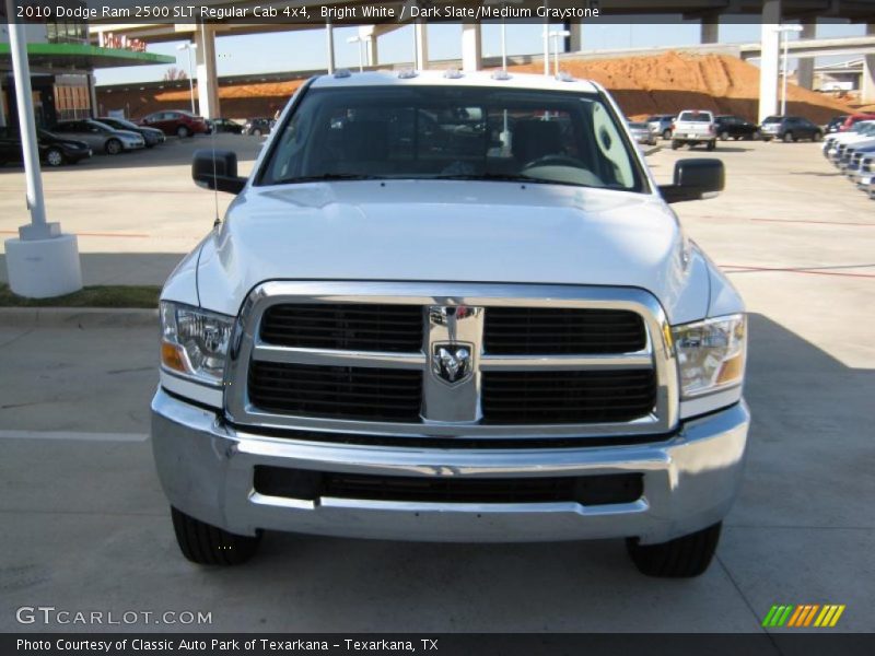 Bright White / Dark Slate/Medium Graystone 2010 Dodge Ram 2500 SLT Regular Cab 4x4