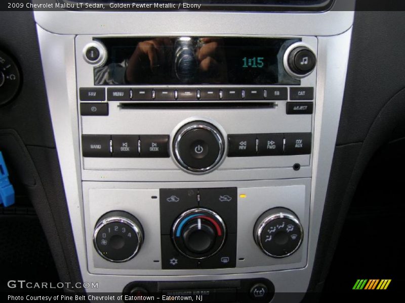 Golden Pewter Metallic / Ebony 2009 Chevrolet Malibu LT Sedan