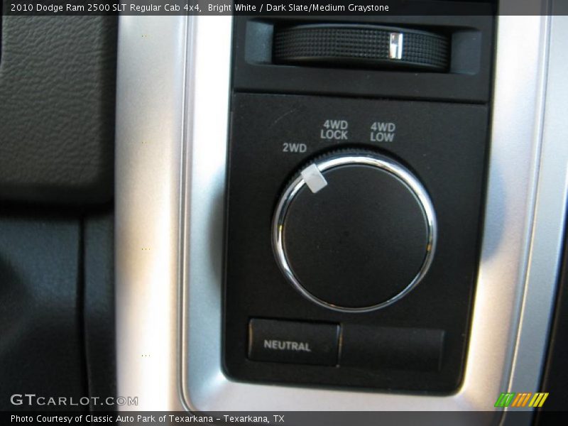 Controls of 2010 Ram 2500 SLT Regular Cab 4x4