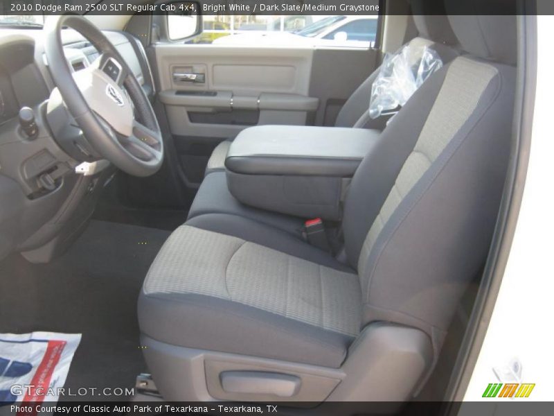 Bright White / Dark Slate/Medium Graystone 2010 Dodge Ram 2500 SLT Regular Cab 4x4