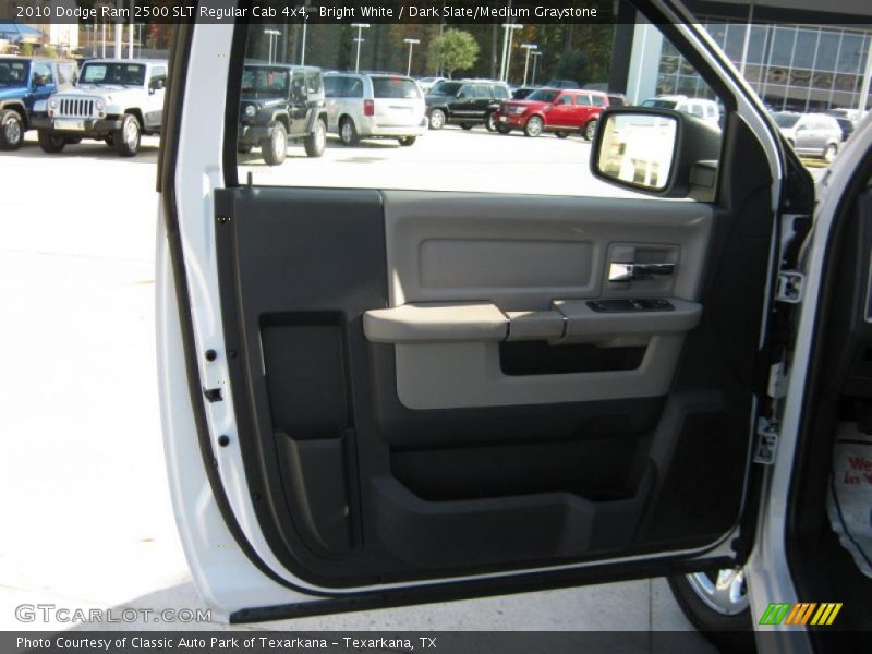 Bright White / Dark Slate/Medium Graystone 2010 Dodge Ram 2500 SLT Regular Cab 4x4