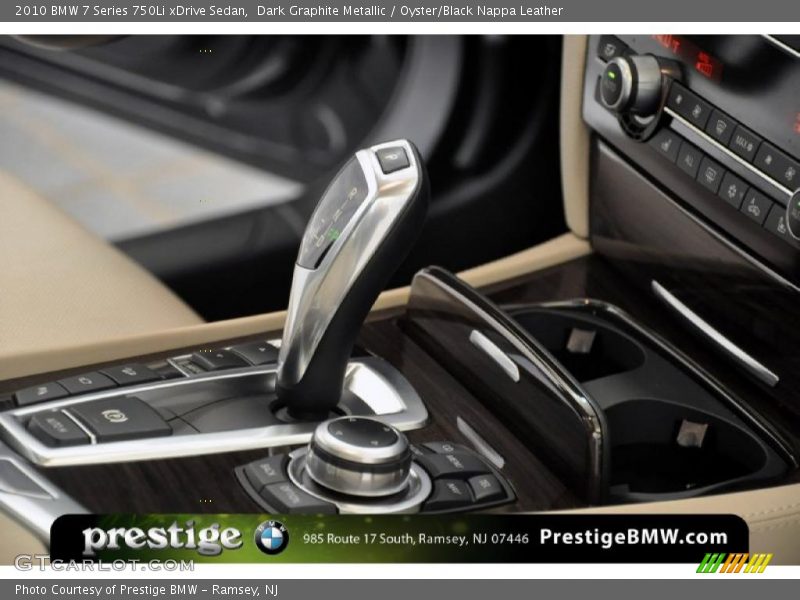 Dark Graphite Metallic / Oyster/Black Nappa Leather 2010 BMW 7 Series 750Li xDrive Sedan