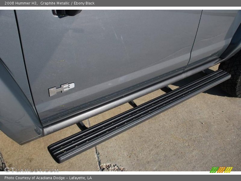 Graphite Metallic / Ebony Black 2008 Hummer H3