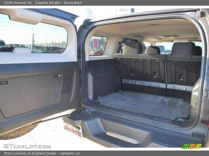 Graphite Metallic / Ebony Black 2008 Hummer H3