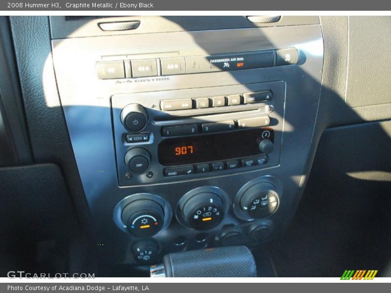 Graphite Metallic / Ebony Black 2008 Hummer H3