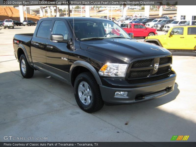 Front 3/4 View of 2010 Ram 1500 TRX4 Crew Cab 4x4