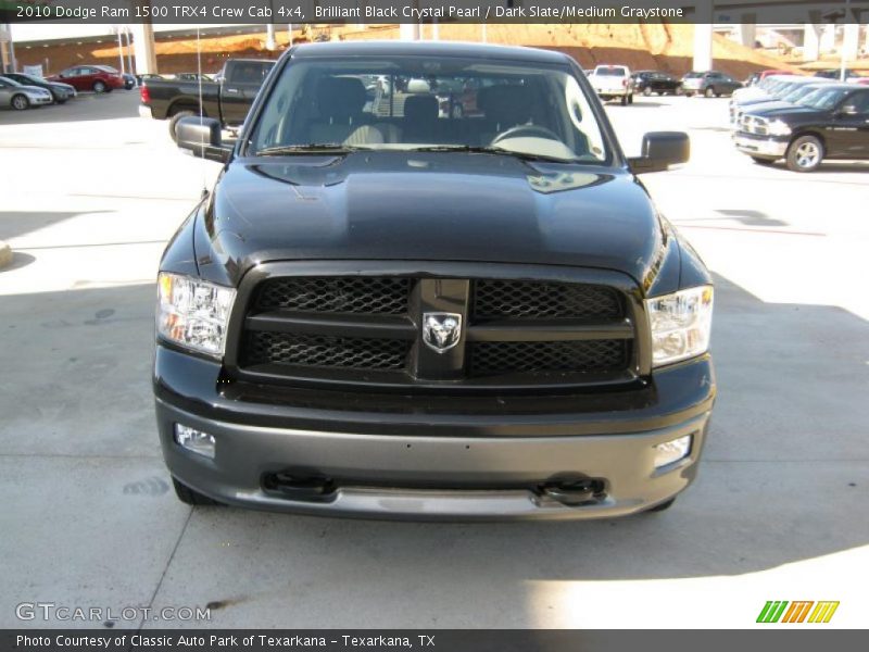 Brilliant Black Crystal Pearl / Dark Slate/Medium Graystone 2010 Dodge Ram 1500 TRX4 Crew Cab 4x4