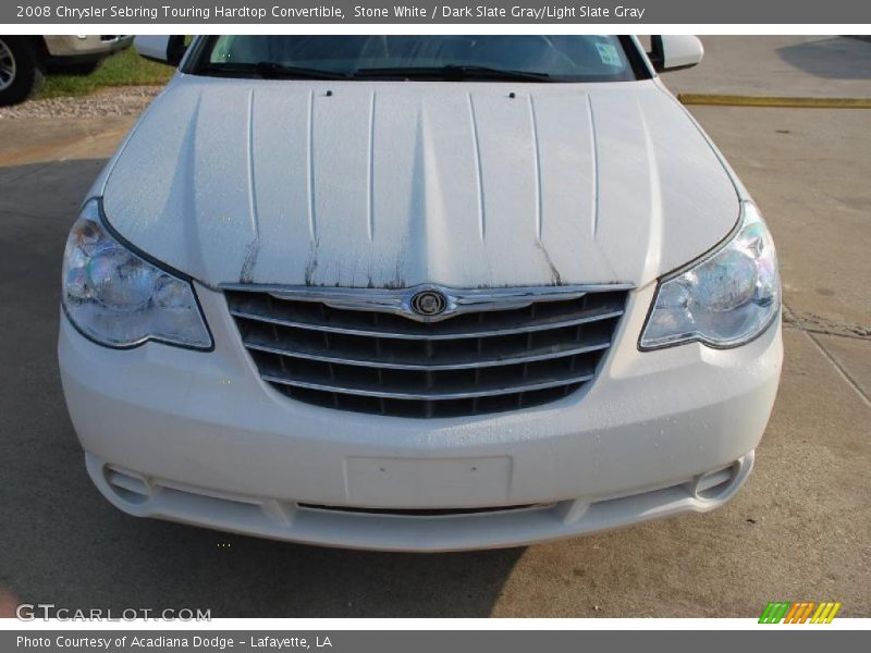 Stone White / Dark Slate Gray/Light Slate Gray 2008 Chrysler Sebring Touring Hardtop Convertible