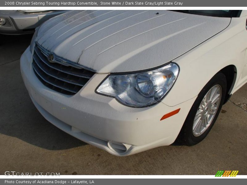 Stone White / Dark Slate Gray/Light Slate Gray 2008 Chrysler Sebring Touring Hardtop Convertible