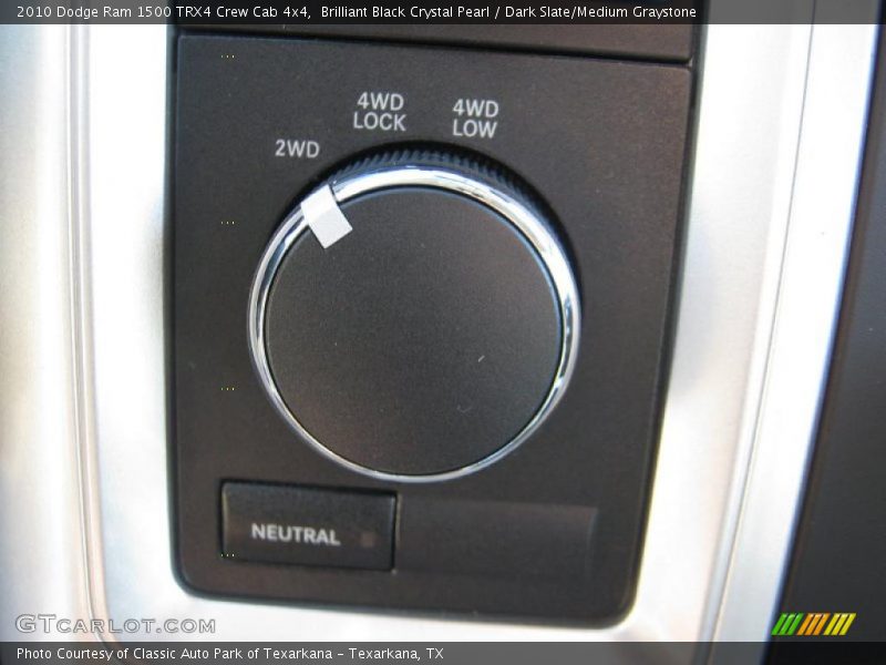 Controls of 2010 Ram 1500 TRX4 Crew Cab 4x4