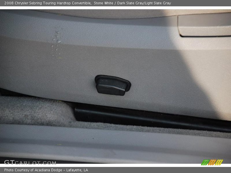 Stone White / Dark Slate Gray/Light Slate Gray 2008 Chrysler Sebring Touring Hardtop Convertible