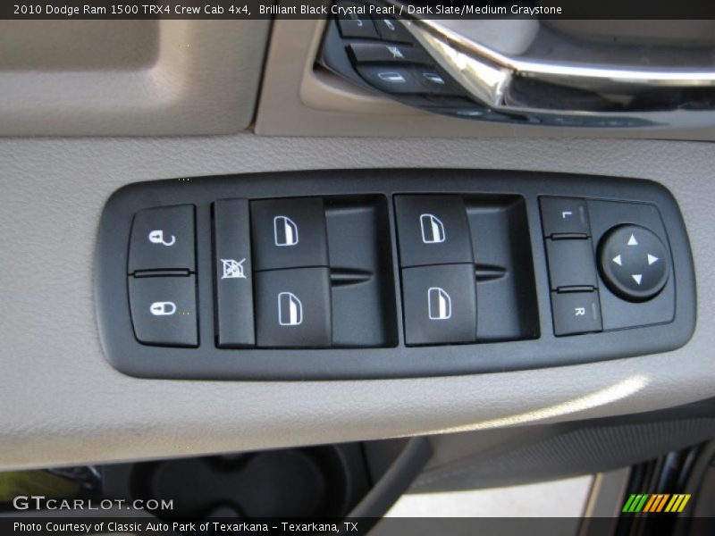 Brilliant Black Crystal Pearl / Dark Slate/Medium Graystone 2010 Dodge Ram 1500 TRX4 Crew Cab 4x4