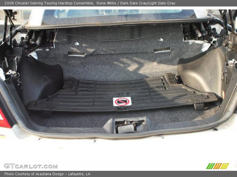 Stone White / Dark Slate Gray/Light Slate Gray 2008 Chrysler Sebring Touring Hardtop Convertible