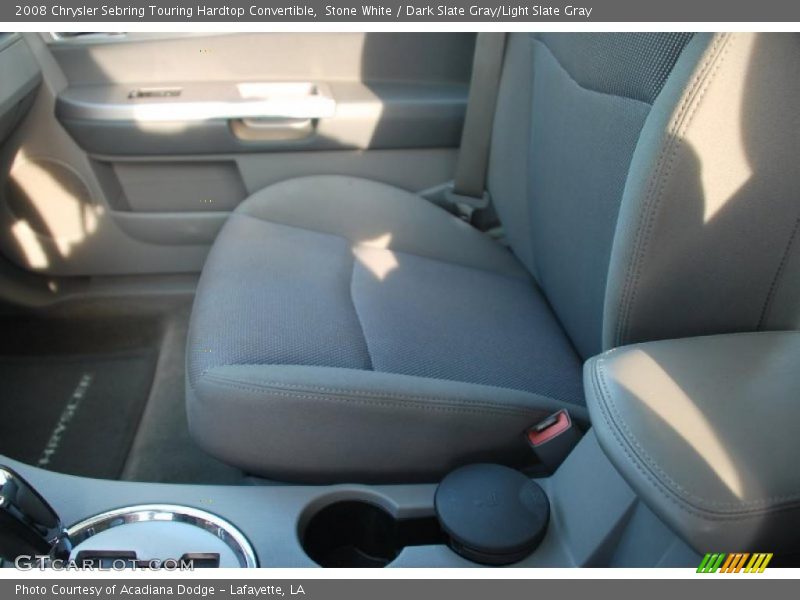 Stone White / Dark Slate Gray/Light Slate Gray 2008 Chrysler Sebring Touring Hardtop Convertible