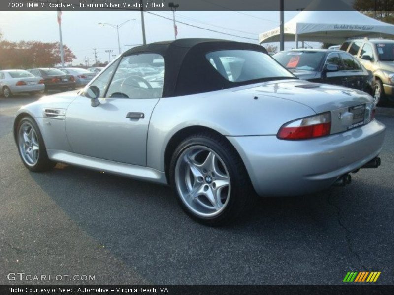 Titanium Silver Metallic / Black 2000 BMW M Roadster