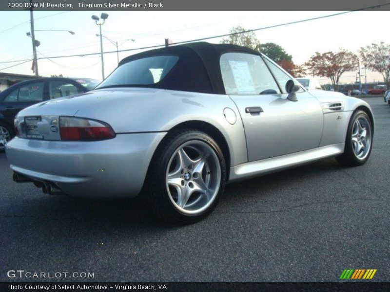 Titanium Silver Metallic / Black 2000 BMW M Roadster