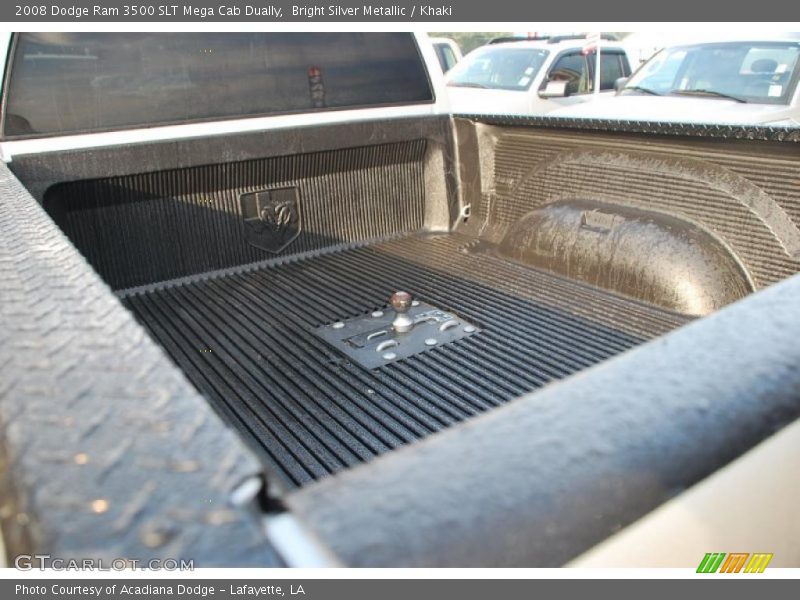 Bright Silver Metallic / Khaki 2008 Dodge Ram 3500 SLT Mega Cab Dually