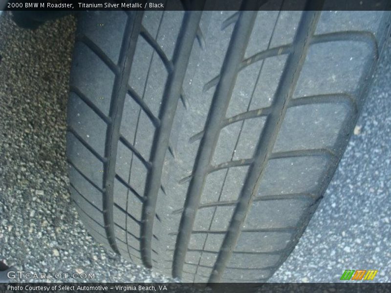 Titanium Silver Metallic / Black 2000 BMW M Roadster