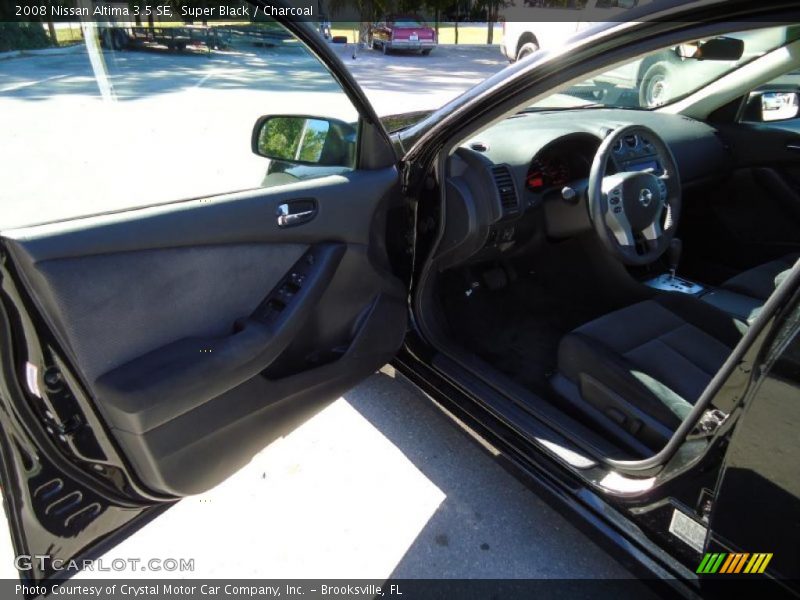 Super Black / Charcoal 2008 Nissan Altima 3.5 SE