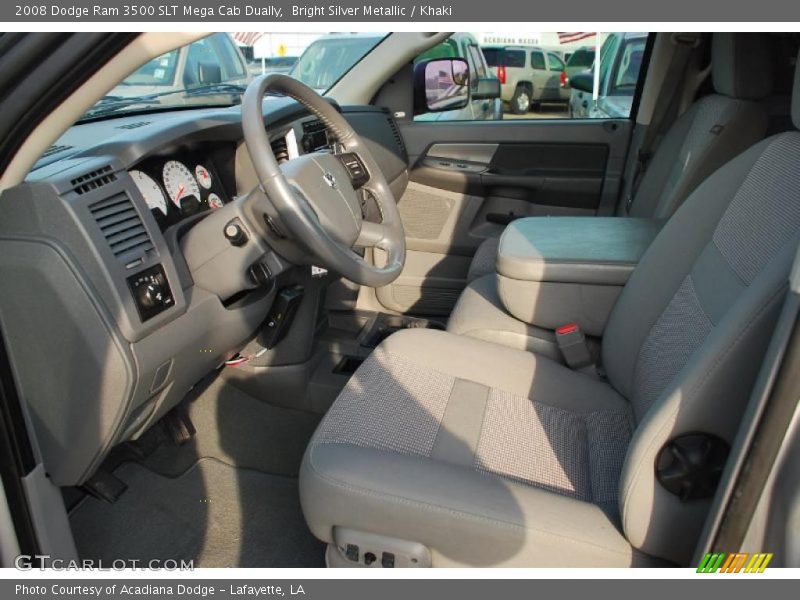  2008 Ram 3500 SLT Mega Cab Dually Khaki Interior
