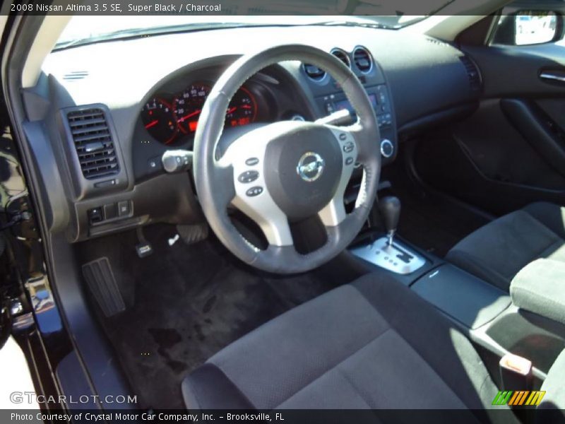 Super Black / Charcoal 2008 Nissan Altima 3.5 SE